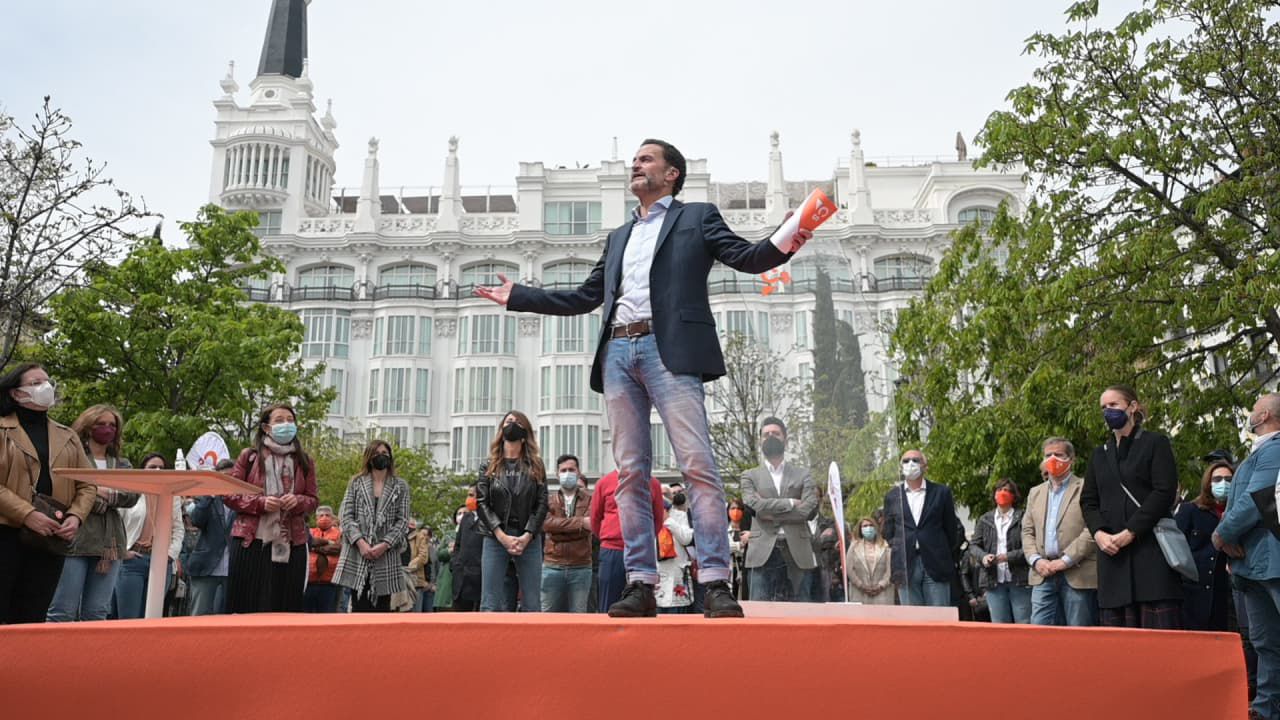 Edmundo Bal, candidato de Ciudadanos a la presidencia de la Comunidad de Madrid