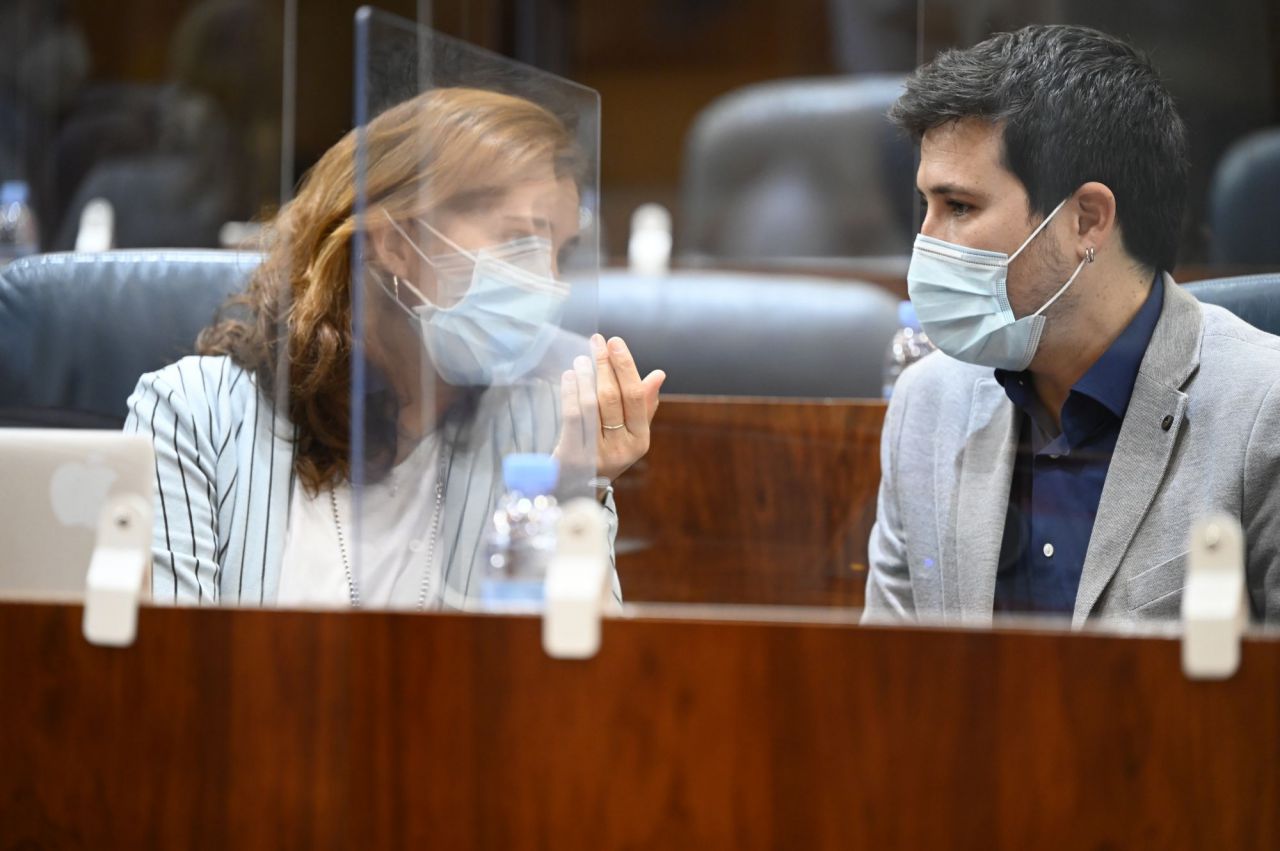 Mónica García y Pablo Gómez Perpinyà