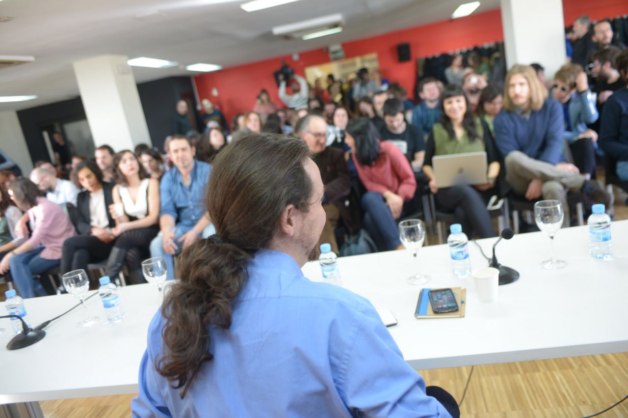 Pablo Iglesias preside el primer Consejo Ciudadano tras Vistalegre 2