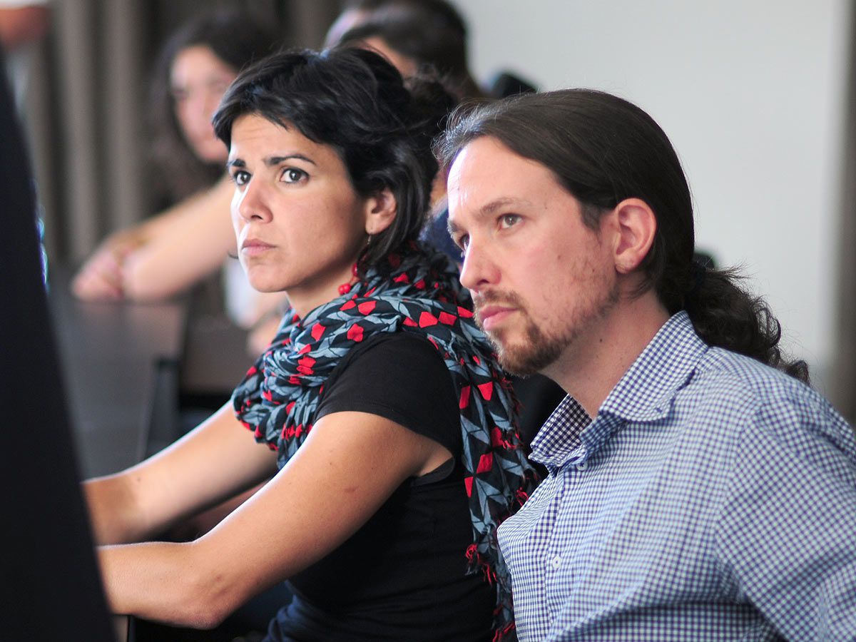 Pablo Iglesias y María Teresa Rodríguez-Rubio 