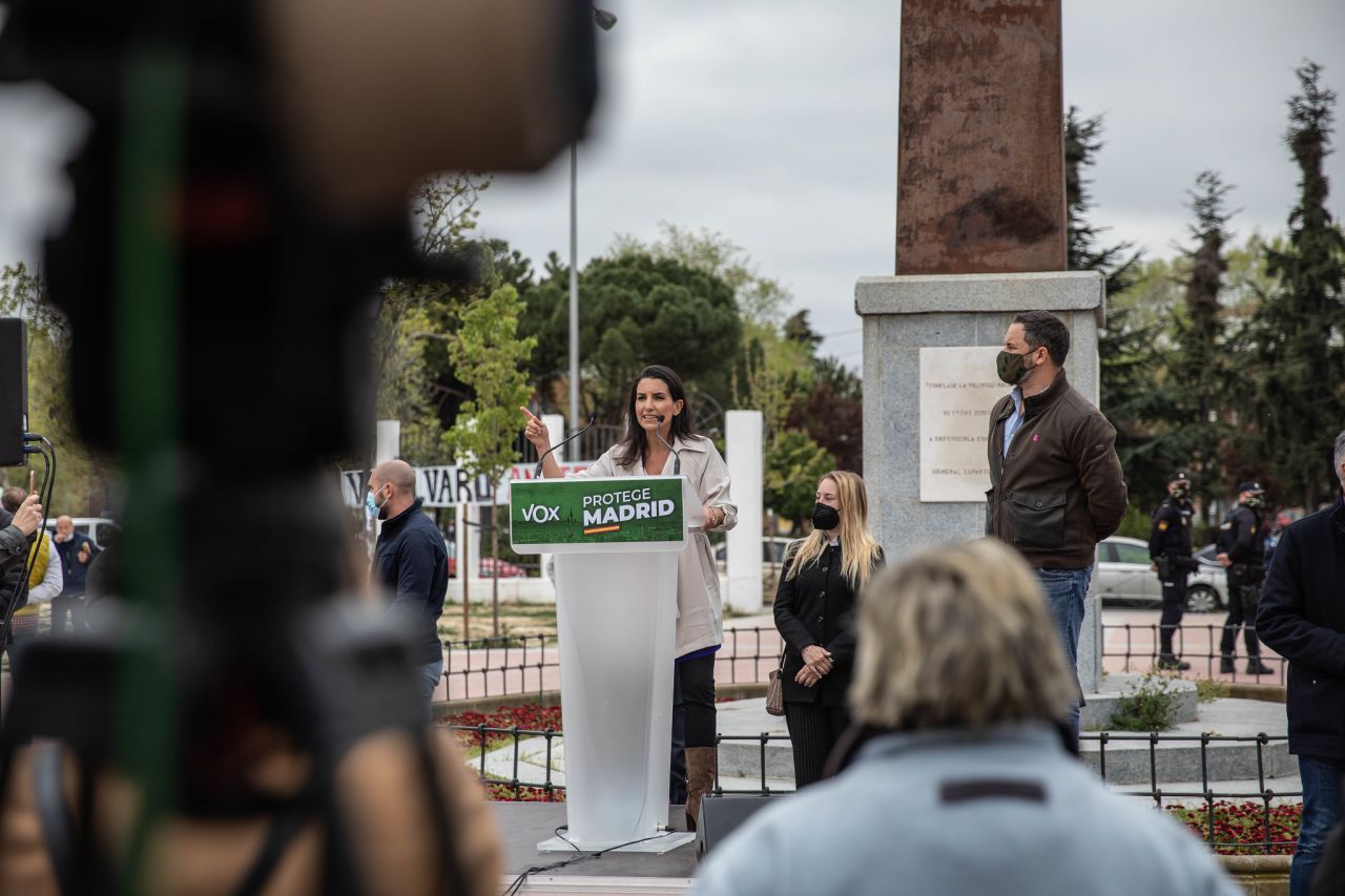 Vox celebra un acto de precampaña en Vicálvaro y pide seguridad en los barrios