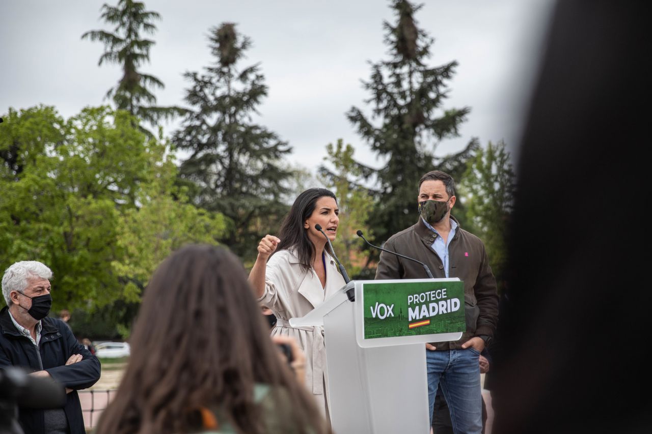 Vox celebra un acto de precampaña en Vicálvaro y pide seguridad en los barrios