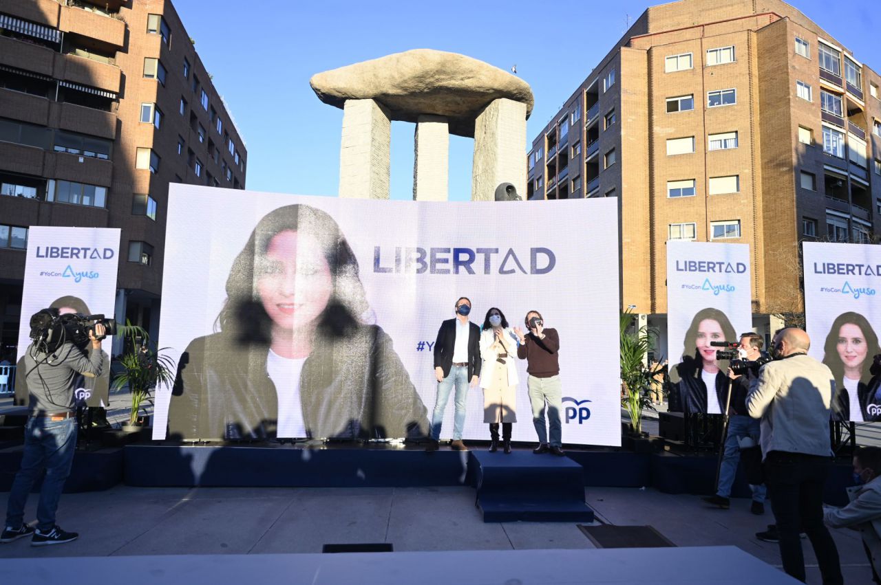Inicio de la campaña electoral del PP.