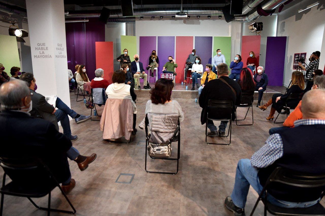 Presentación del programa electoral de Unidas Podemos