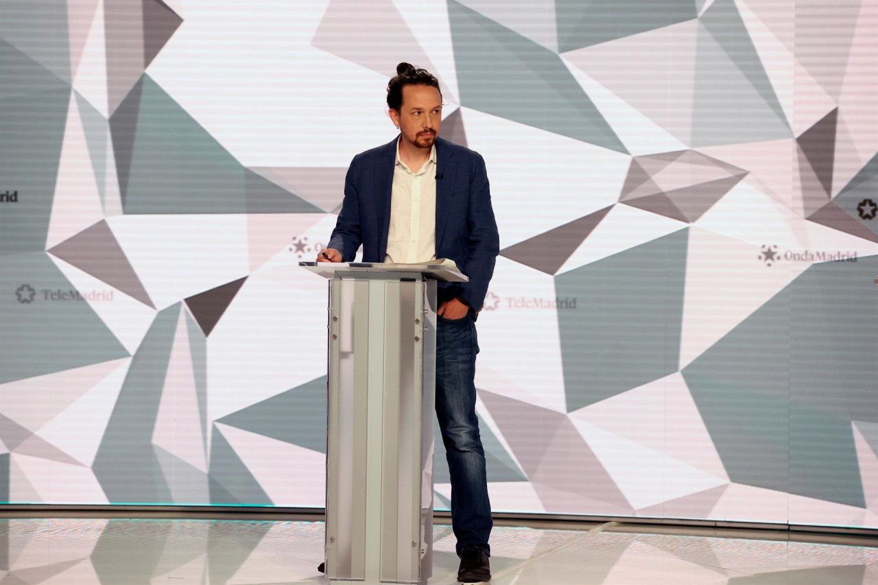 Pablo Iglesias en el debate