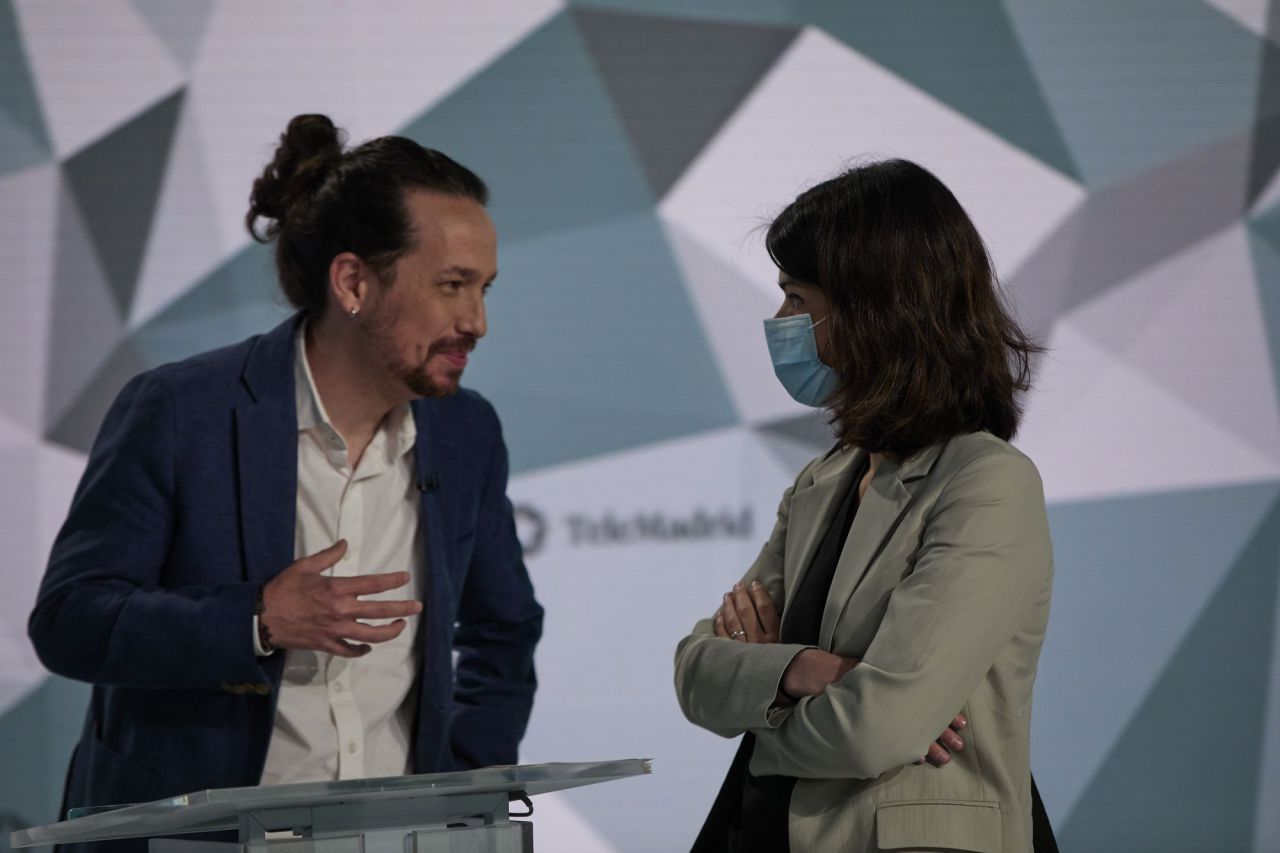 Pablo Iglesias e Isa Serra