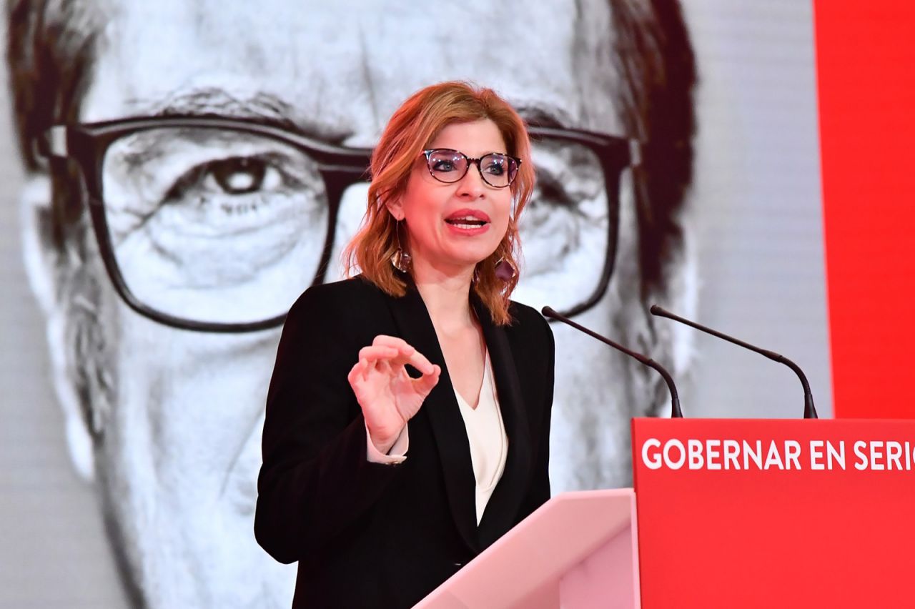 La número 2 de la lista del PSOE a las elecciones de la Comunidad de Madrid del próximo 4 de mayo, Hana Jalloul
