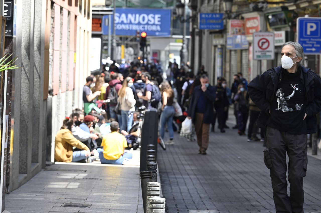 La Ingobernable ocupa un nuevo edificio a escasos metros de la Puerta del Sol
