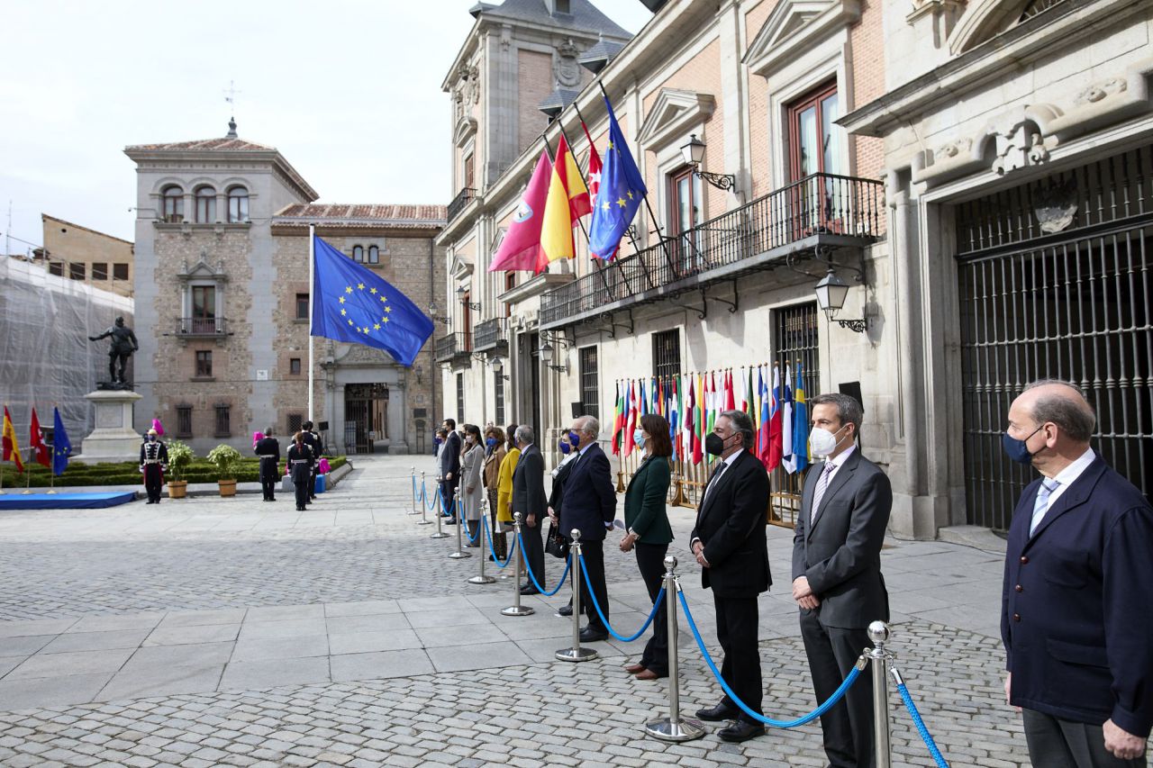 Acto de celebración del Día de Europa