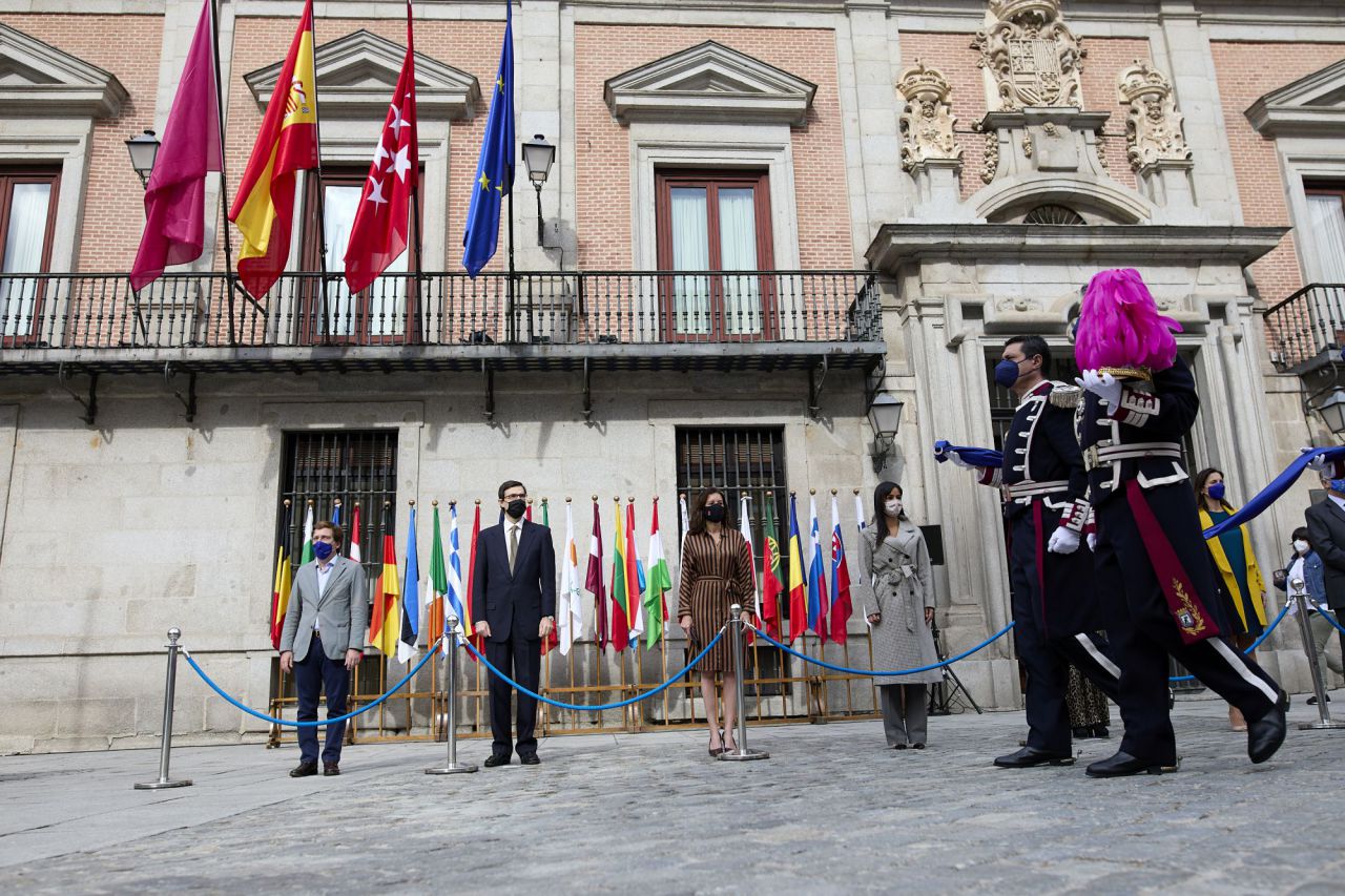 Acto de celebración del Día de Europa
