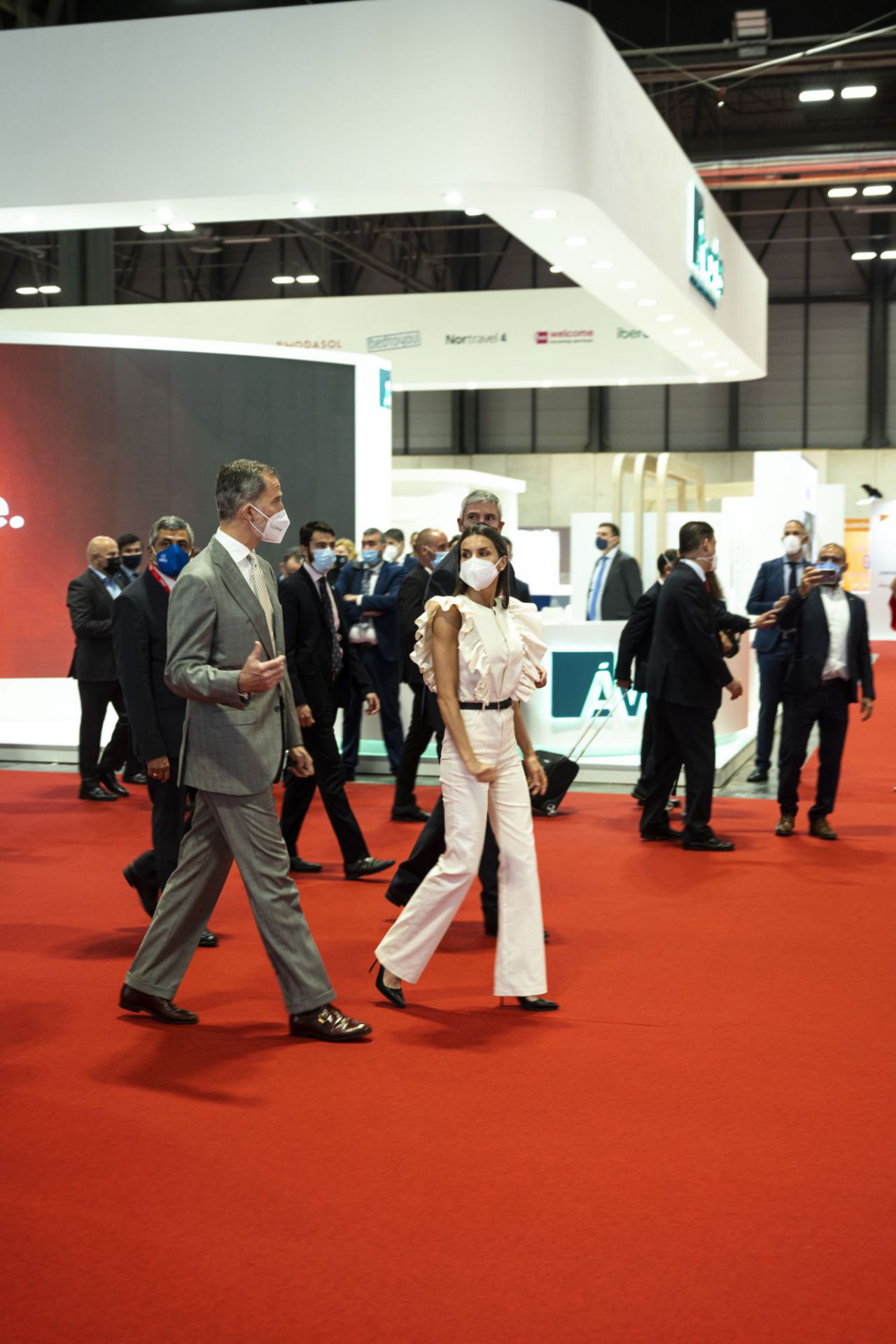 Los Reyes inauguran Fitur