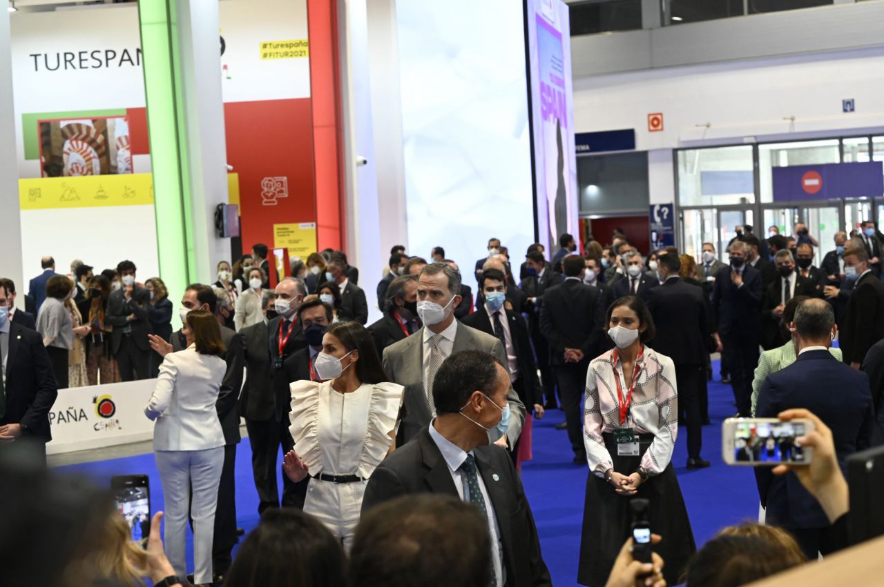 Los Reyes inauguran Fitur