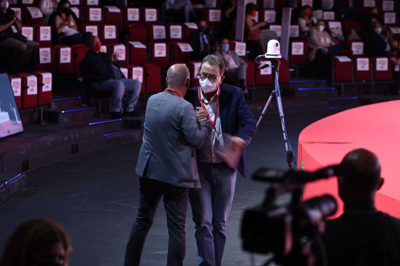 Jaime Cedrún, secretario general saliente de CCOO 
