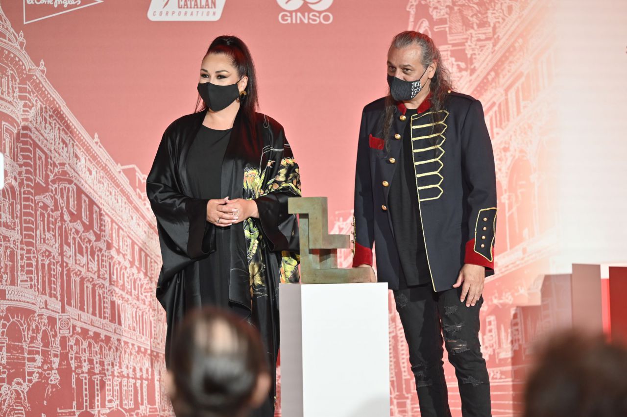 Ángeles Muñoz y Dionisio Martín, componentes de Camela.