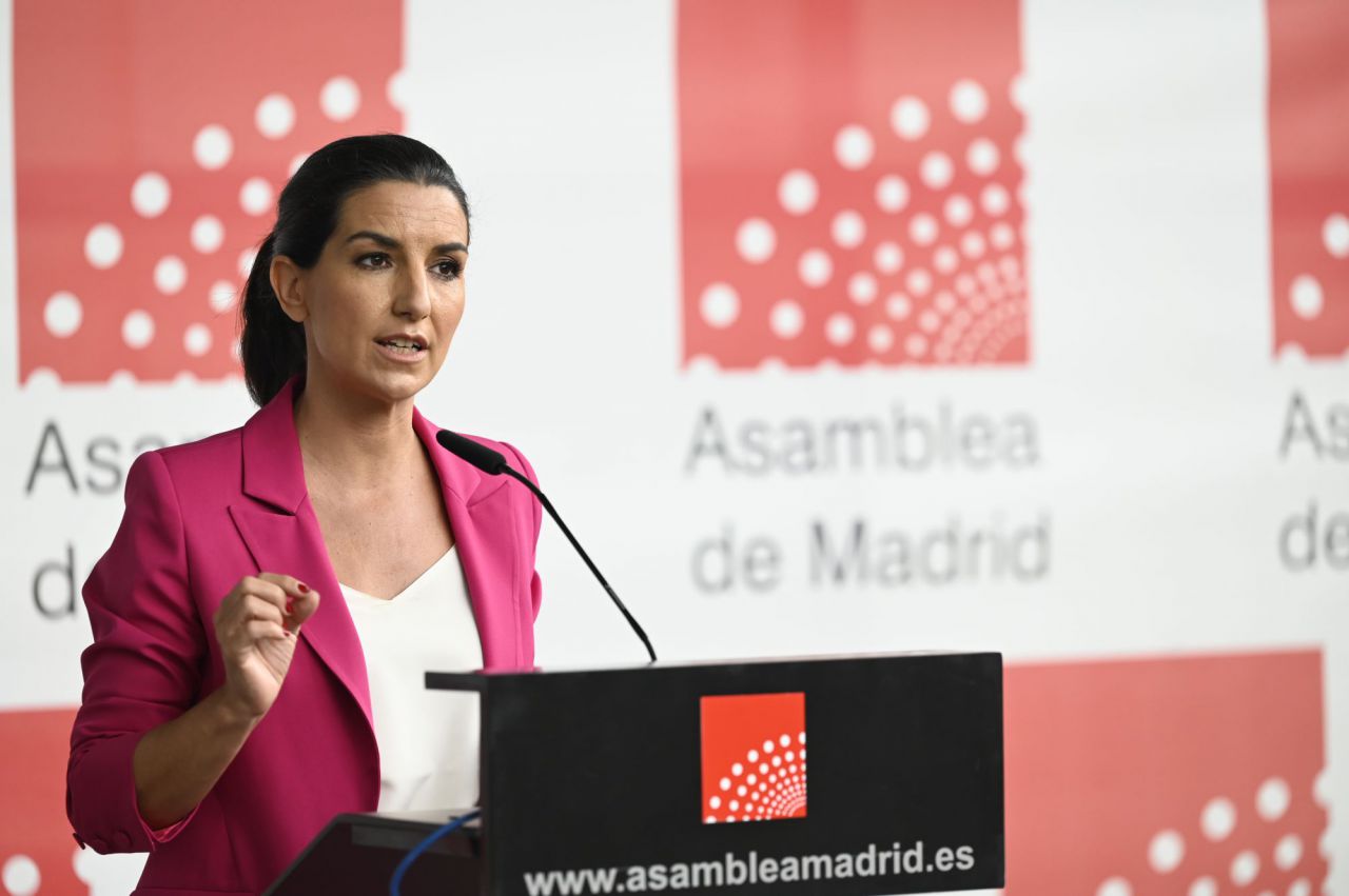 Rocío Monasterio, portavoz de Vox en la Asamblea
