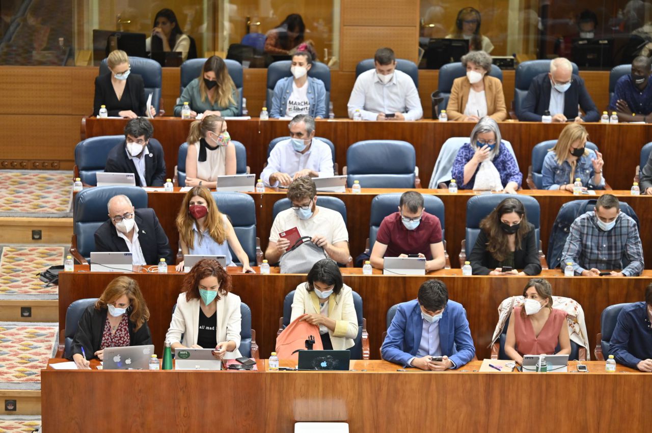 Arranca la segunda jornada del Pleno de Investidura de Isabel Díaz Ayuso