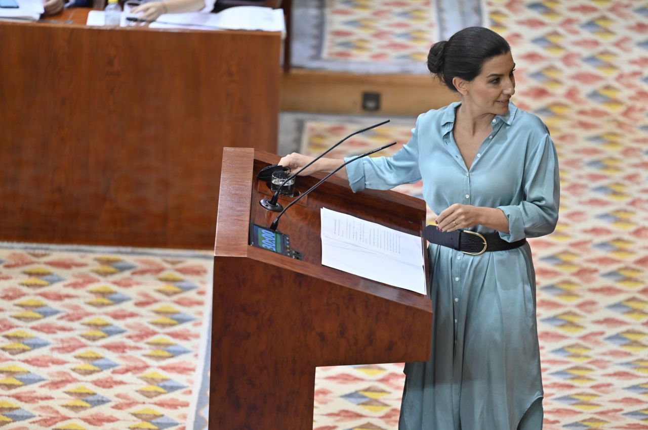 Rocío Monasterio, portavoz de Vox en la Asamblea de Madrid