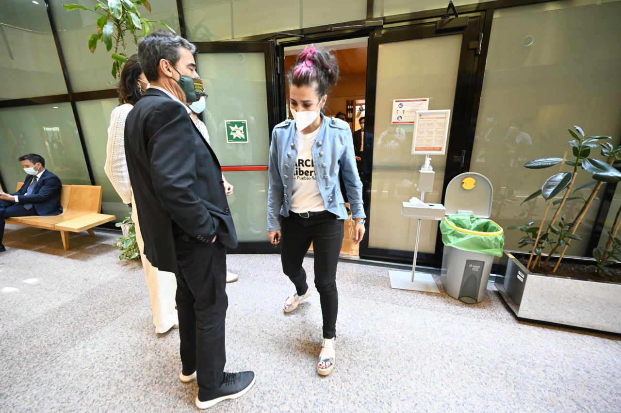 Vanessa Lillo, diputada de Unidas Podemos, ha sido expulsada del hemiciclo