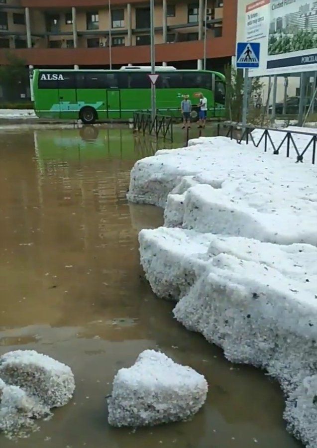 Inundaciones en Arganda del Rey