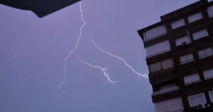 Tormenta en Madrid