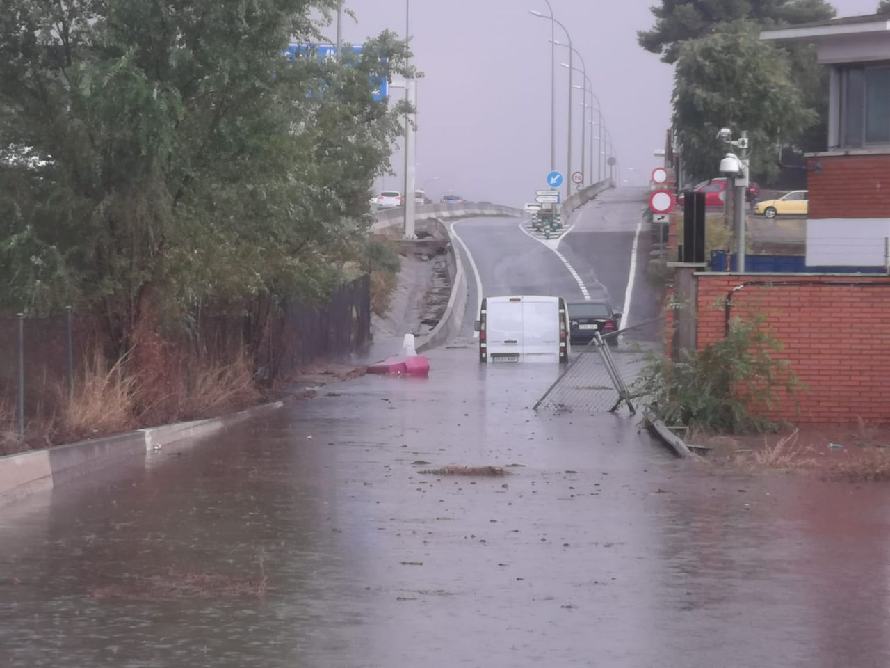Inundaciones en Valdemoro