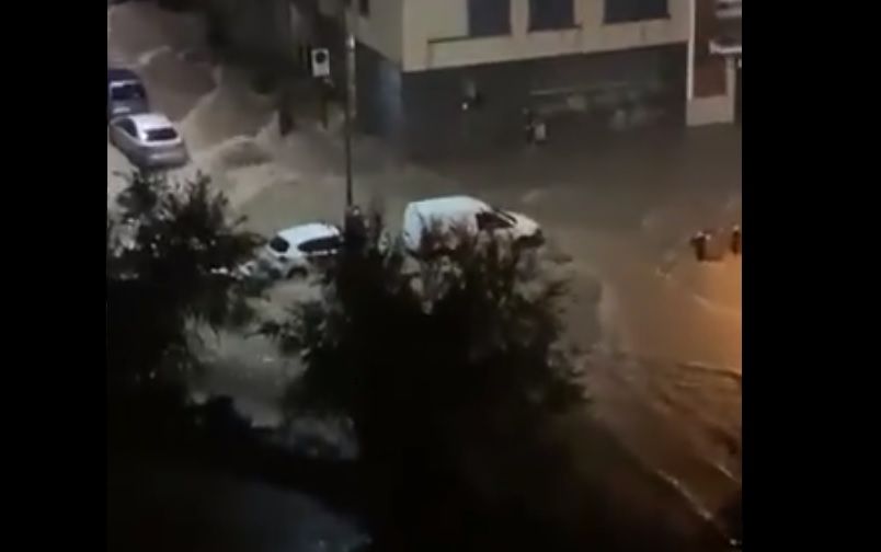Inundaciones en Arganda