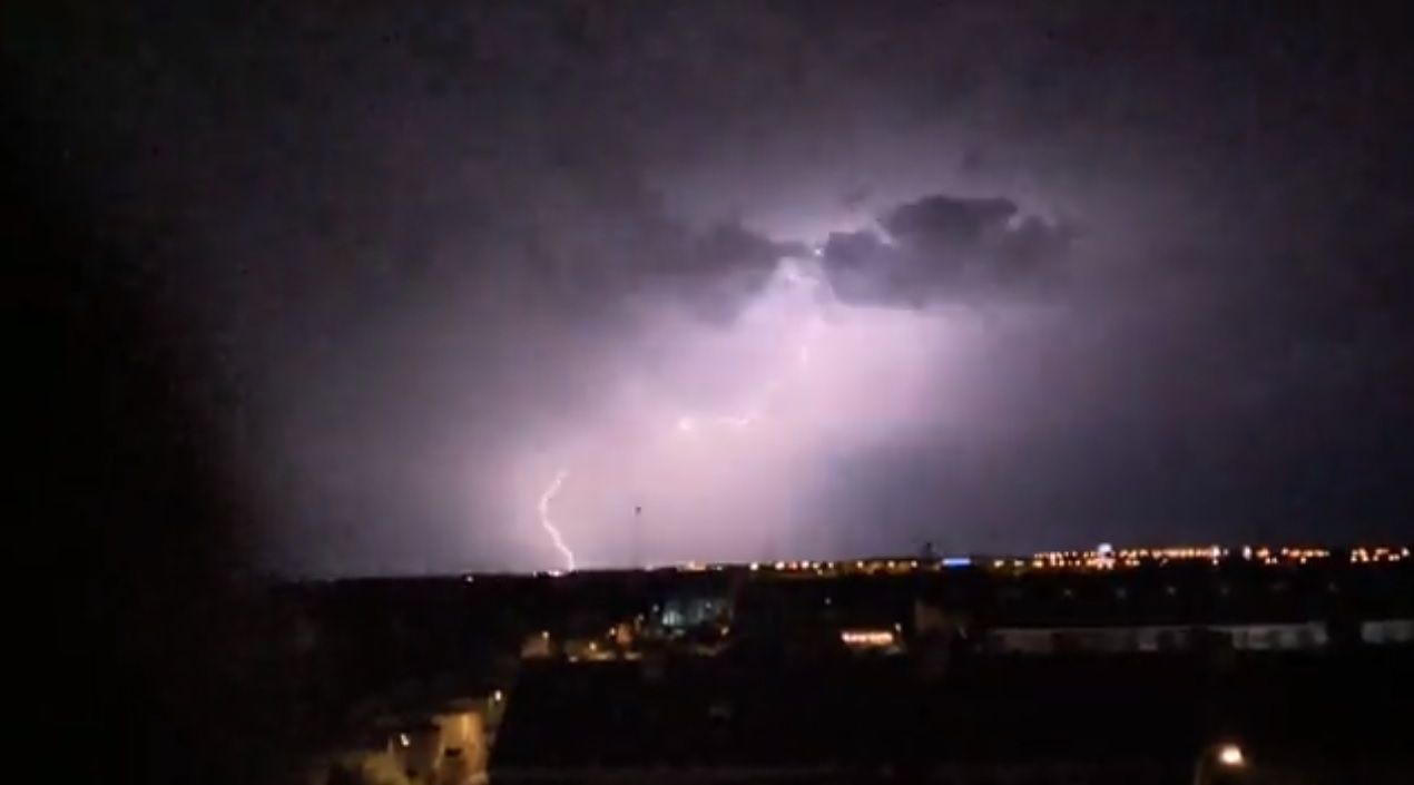 Tormenta en Parla