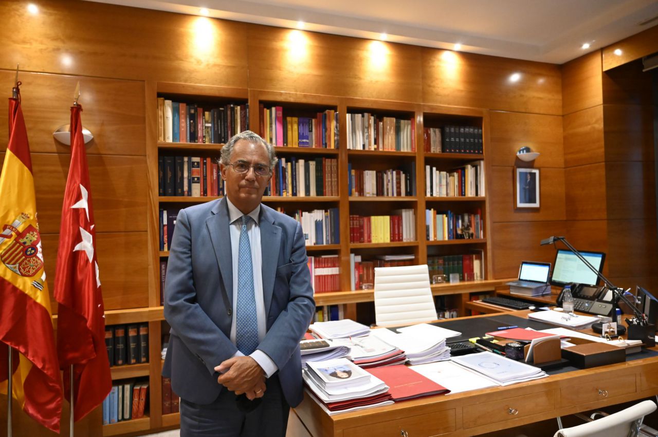 Entrevista a Enrique Ossorio, portavoz del Gobierno de la Comunidad de Madrid y consejero de Educación, Ciencia y Universidades