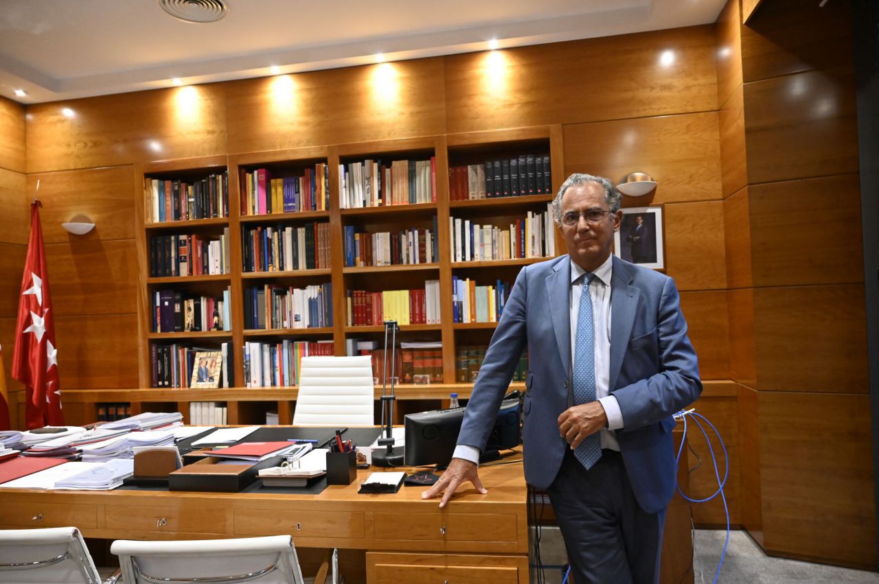 Entrevista a Enrique Ossorio, portavoz del Gobierno de la Comunidad de Madrid y consejero de Educación, Ciencia y Universidades