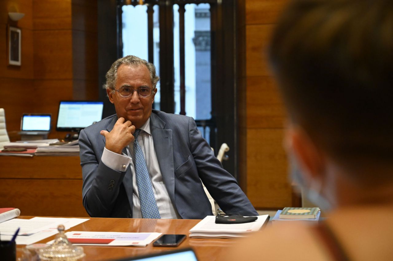 Entrevista a Enrique Ossorio, portavoz del Gobierno de la Comunidad de Madrid y consejero de Educación, Ciencia y Universidades