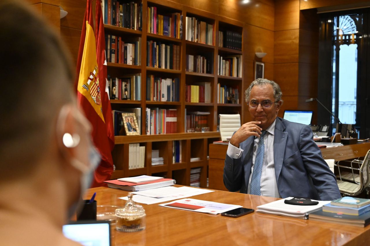 Entrevista a Enrique Ossorio, portavoz del Gobierno de la Comunidad de Madrid y consejero de Educación, Ciencia y Universidades