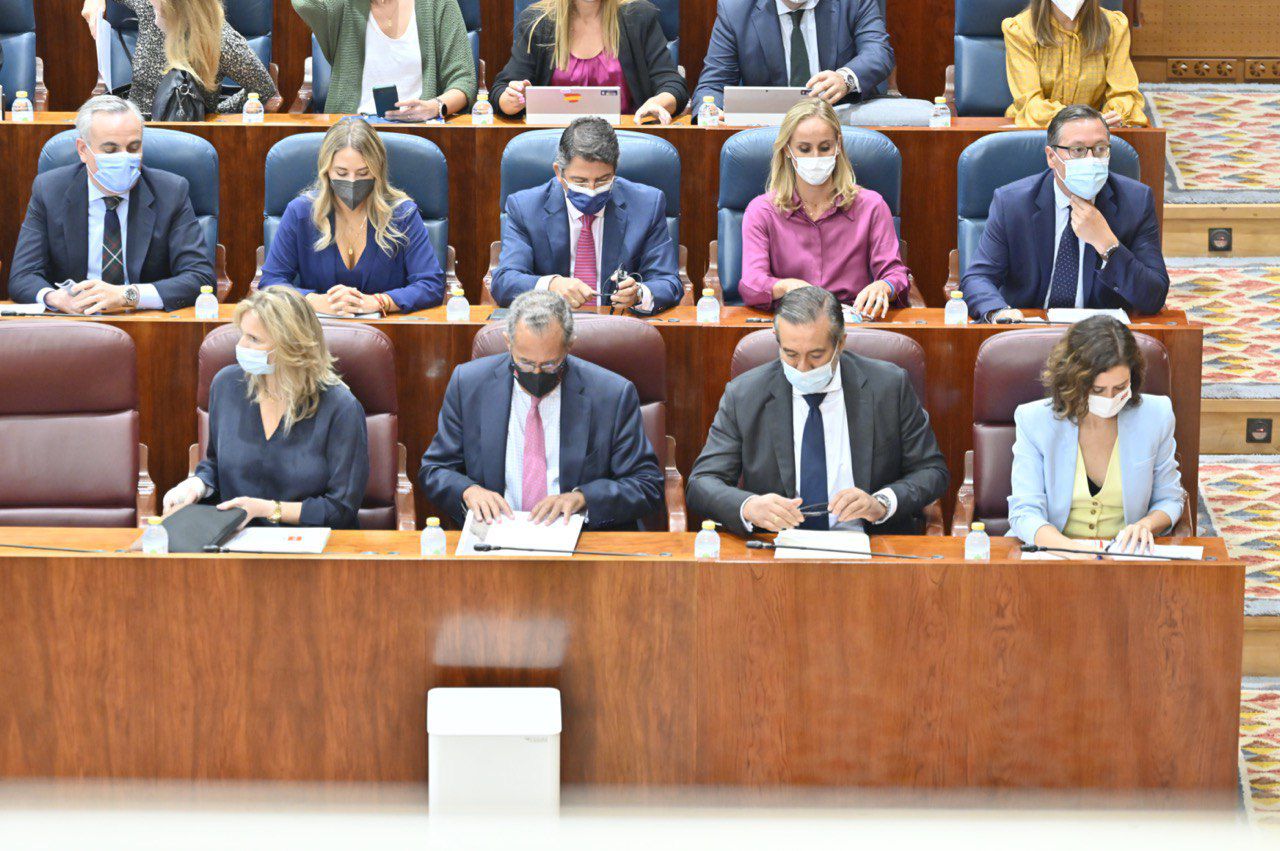 Pleno de la Asamblea de Madrid