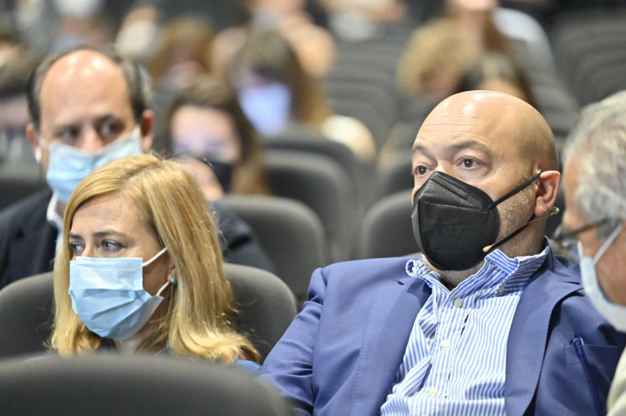 El presidente editor de Madridiario, Constantino Mediavilla, durante las jornadas de Periodismo 2030