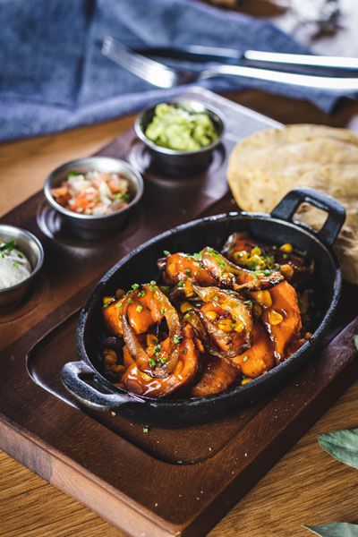 Veggie taco, New York Green, NYB