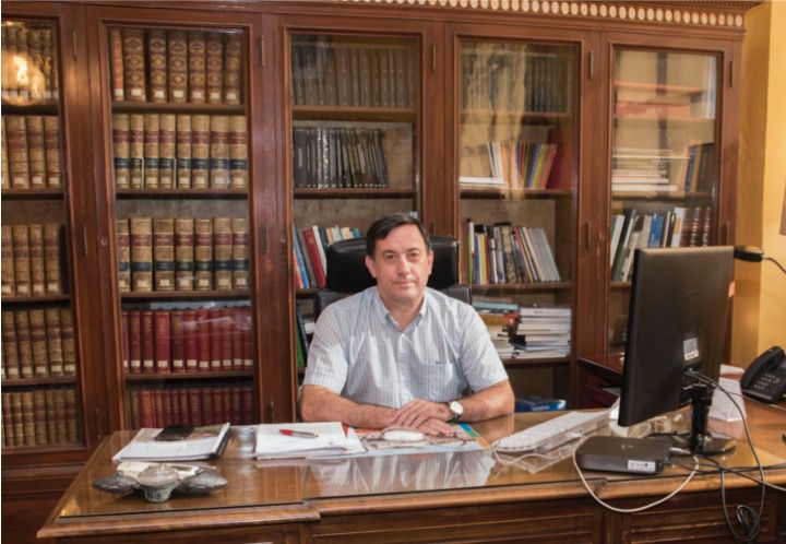 El director del Museo de Ciencias Naturales, Rafael Zardoya