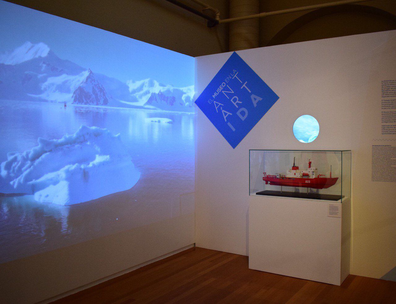 'El Museo en la Antártida'
