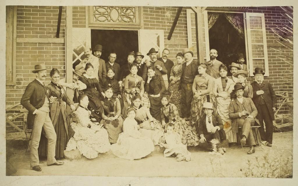 Emilia Pardo Bazán en el Balneario de Mondariz