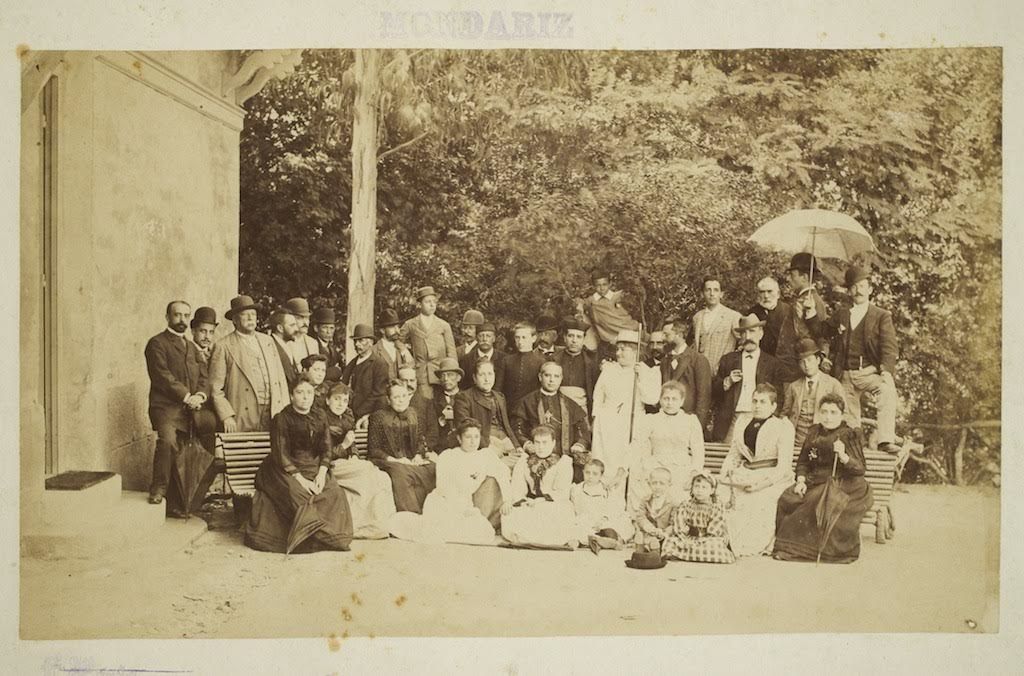 Emilia Pardo Bazán en el Balneario de Mondariz