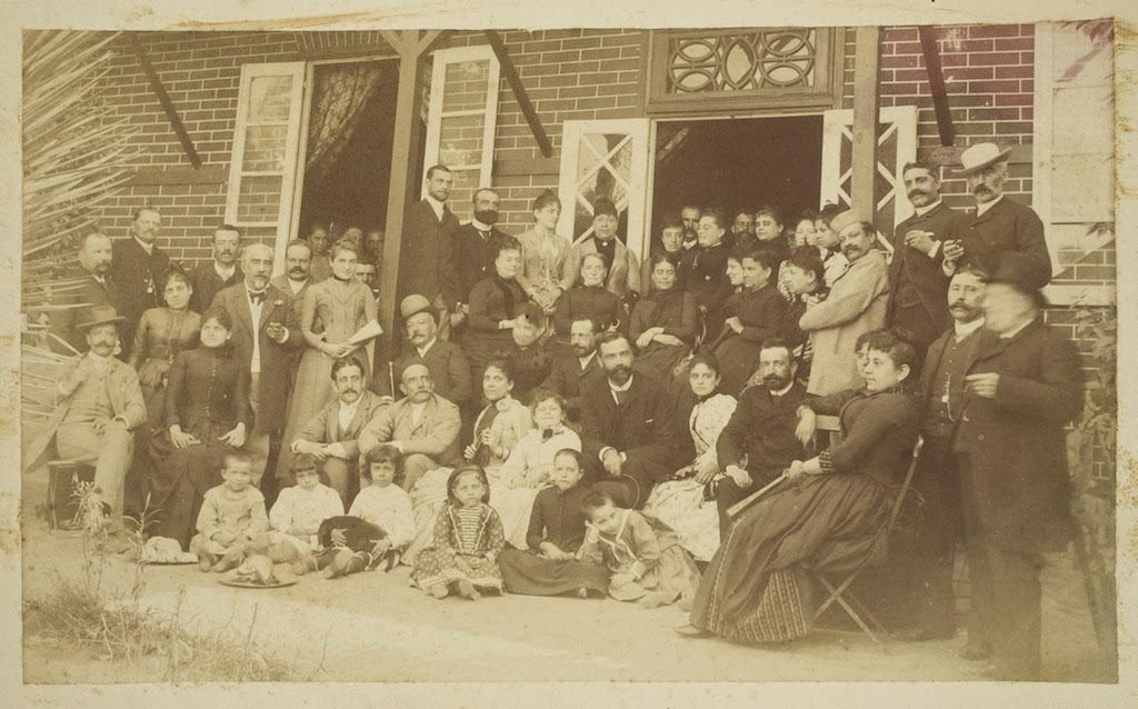 Emilia Pardo Bazán en el Balneario de Mondariz