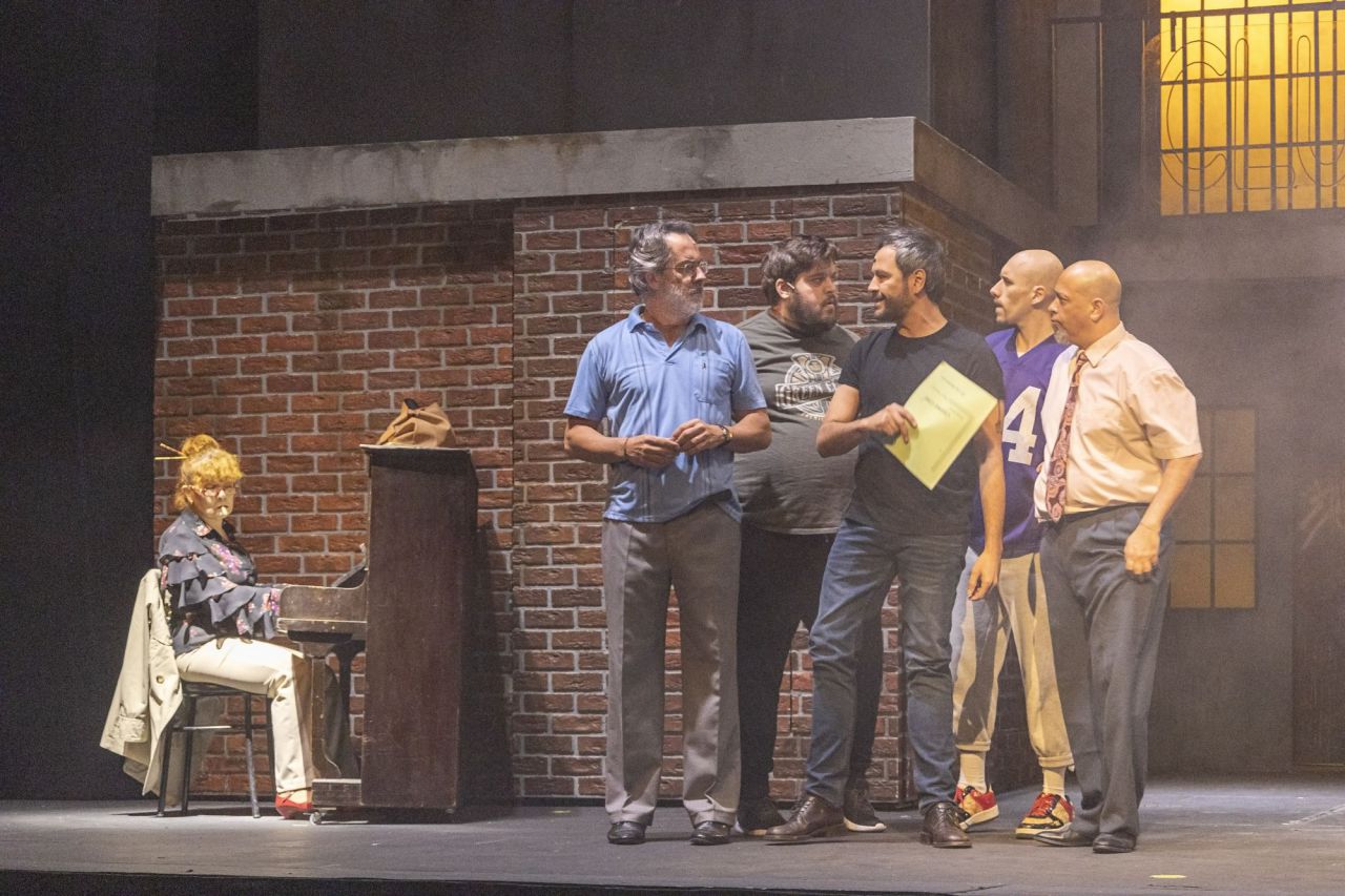 Espectçaculo 'The Full Monty' en Madrid
