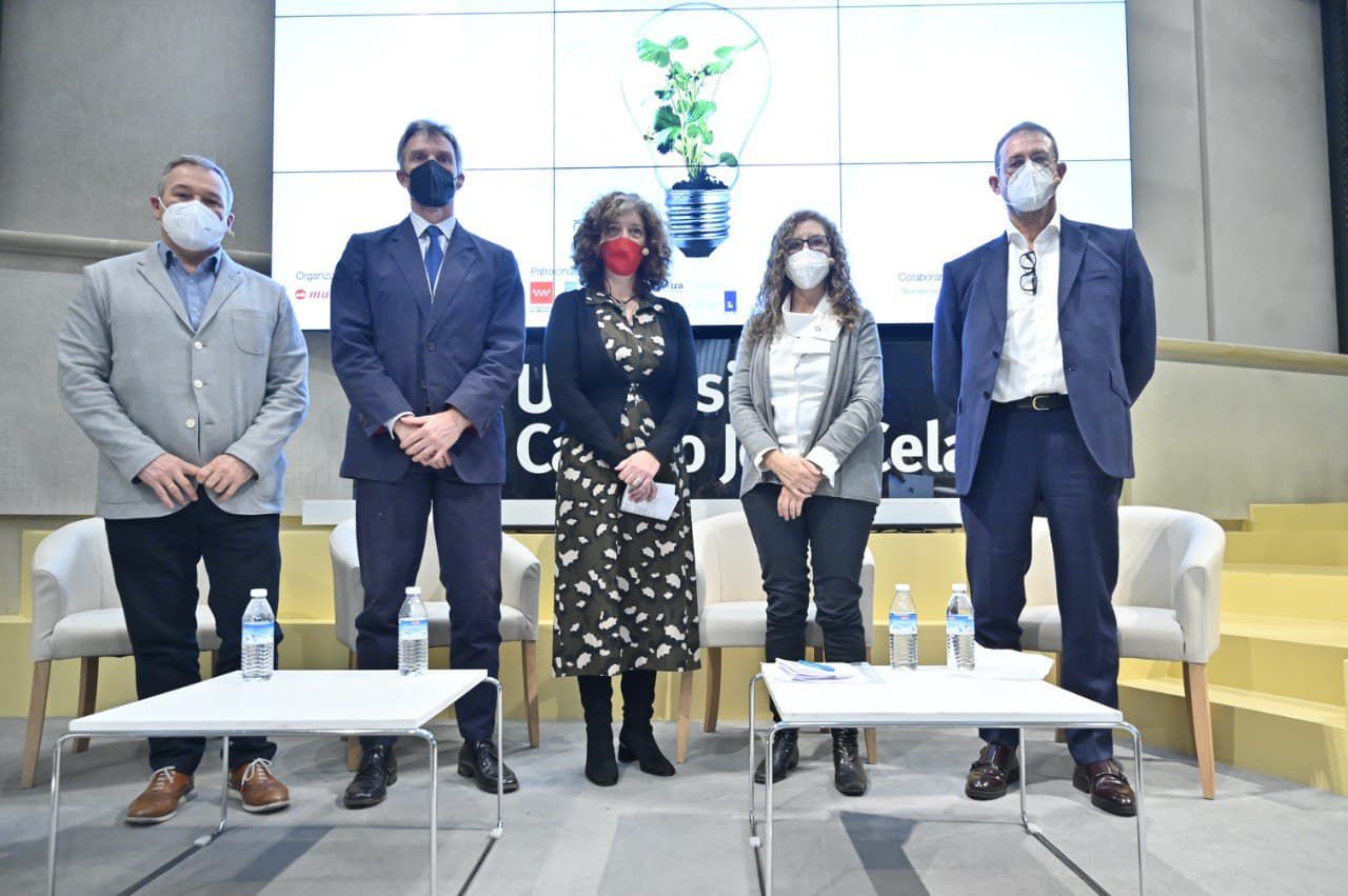 Luis Fernando Bautista, ALGATE-CM - Universidad Rey Juan Carlos; Fernando Martínez, REMTAVARES-CM - Universidad Rey Juan Carlos; María de los Ángeles Blanco, RETOPROSOT-2-CM - Universidad Complutense de Madrid, y Eduardo de Miguel García, CARESOIL-CM - Universidad Politécnica de Madrid.