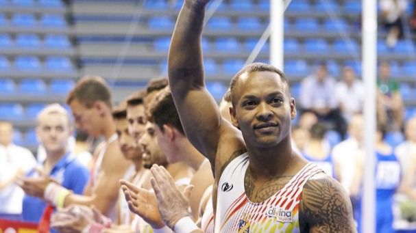 El gimnasta Ray Zapata ganó la medalla de plata en la prueba de suelo de los Juegos Olímpicos de Tokio 2020