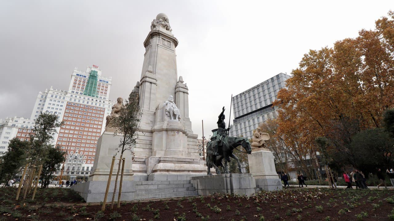 Reapertura de la Plaza de España