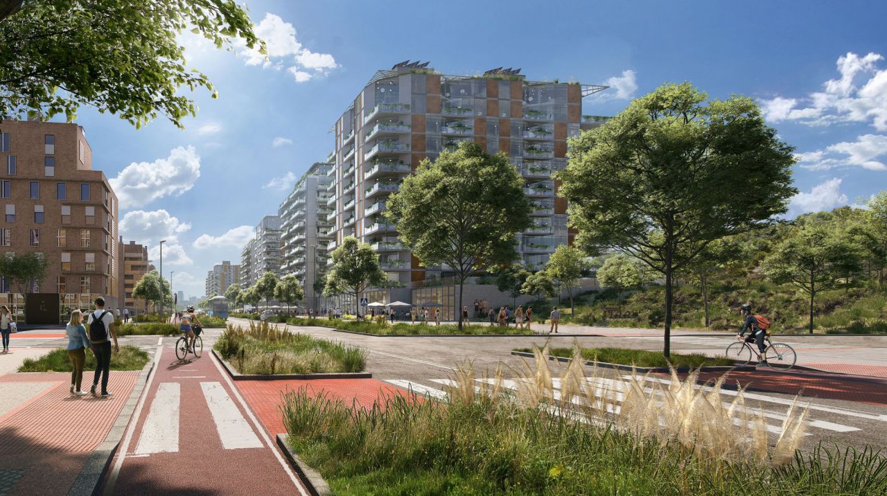 Futuro ámbito de Las Tablas en Madrid Nuevo Norte