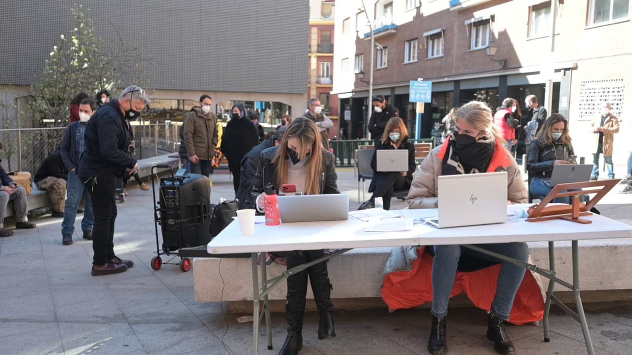 Más Madrid y PSOE siguen la comisión municipal de Cultura desde Medialab en señal de protesta por el traslado
