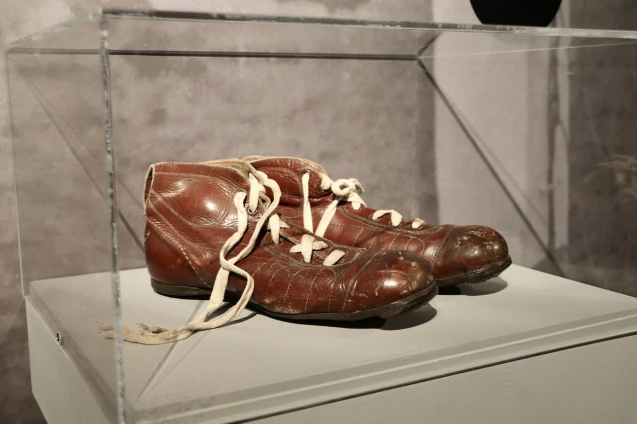 Exposición El Fútbol en blanco y negro, en el Complejo de las Águilas.
