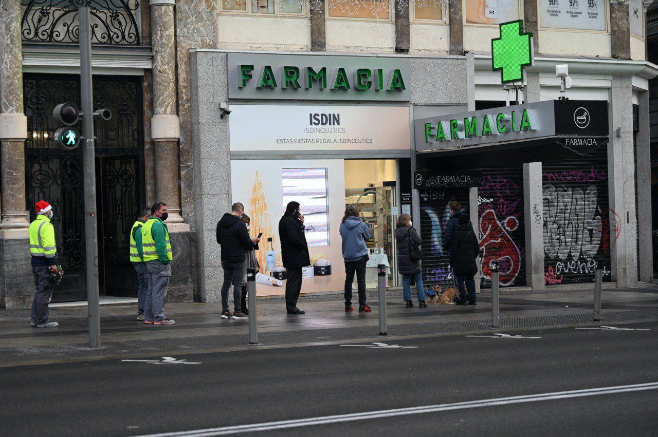 Escasez de test de antígenos en las farmacias