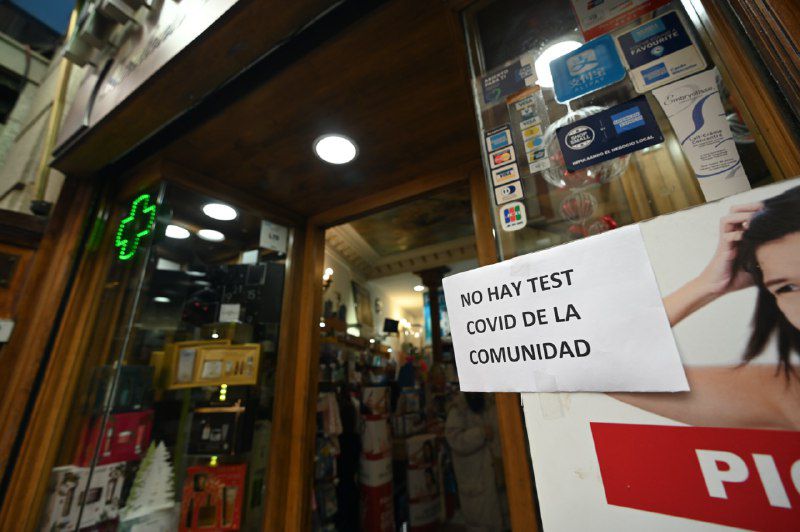 Sin test de antígenos en las farmacias