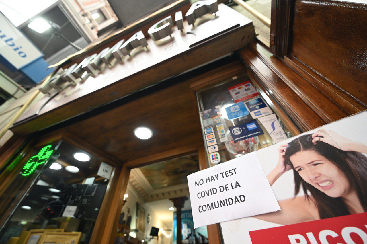Sin test de antígenos en las farmacias