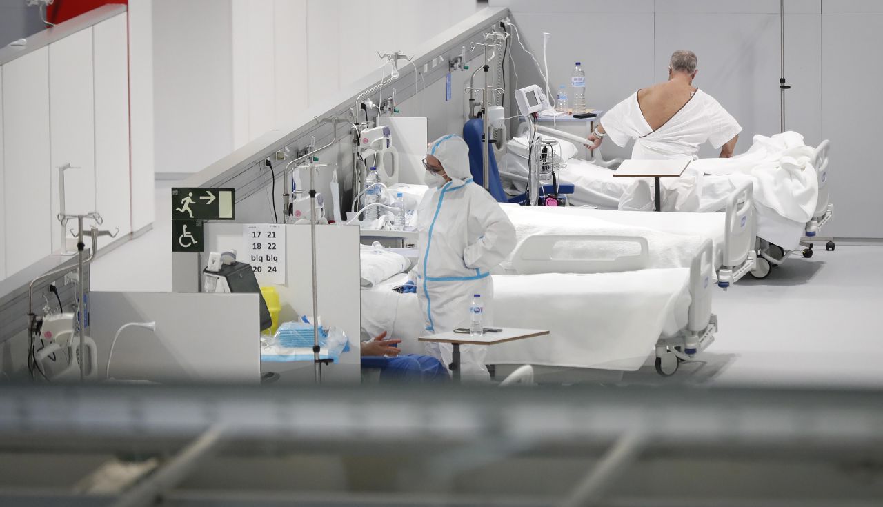 El Hospital Enfermera Isabel Zendal, uno de los cinco centros de la Comunidad de Madrid con mayor número de pacientes por COVID-19